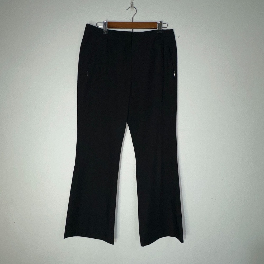 Crocodile Ladies Womens Pants Womens 32x26 Black Zipper‎ Pockets Straight Leg